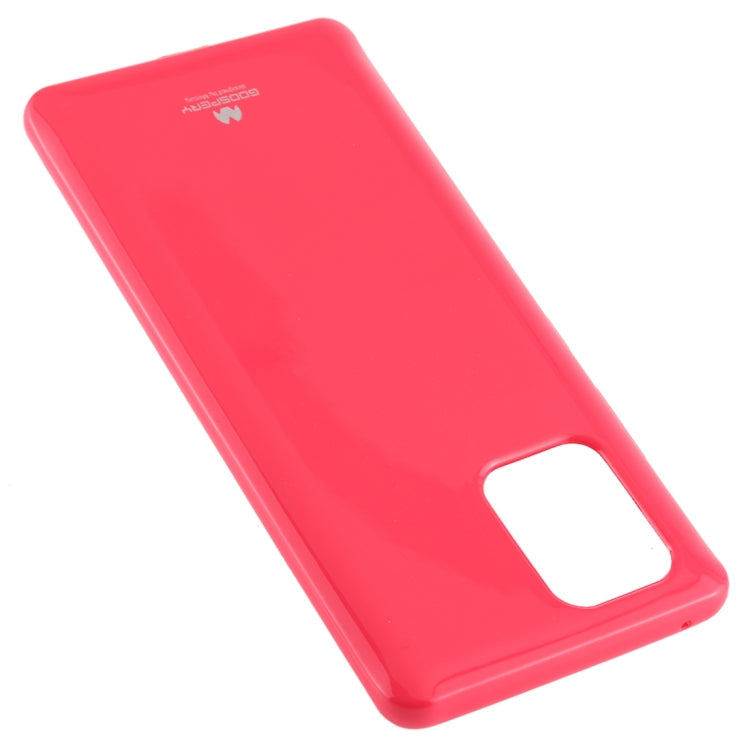 GOOSPERY JELLY Full Coverage Soft Case For Galaxy S10 Lite (Rose Red)