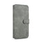 DG.MING Retro Oil Side Horizontal Flip Case for Galaxy A20/A30/M10S, with Holder & Card Slots & Wallet(Grey)