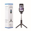 APEXEL APL-D3 Universal Live Broadcast Multifunctional Aluminum Alloy Bluetooth Selfie Stick with Tripod