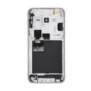 Battery Back Cover + Middle Frame Bezel for Galaxy J3 (2016) / J320 (Double card version)(Black)