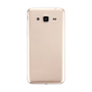 Battery Back Cover + Middle Frame Bezel for Galaxy J3 (2016) / J320 (Double card version)(Gold)