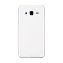 Battery Back Cover + Middle Frame Bezel for Galaxy J3 (2016) / J320 (Double card version)(White)