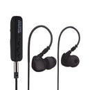 Wireless Bluetooth Sport Stereo Ear Hook Headphone with Wire Control + Clip, Support Handfree Call, for iPhone, iPad, Samsung, HTC, Sony and other Smartphones or Tablets(Black)