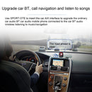 Wireless Bluetooth Sport Stereo Ear Hook Headphone with Wire Control + Clip, Support Handfree Call, for iPhone, iPad, Samsung, HTC, Sony and other Smartphones or Tablets(Black)