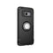 For Galaxy S8 Phone Ring Armor TPU + PC 360 Degrees Rotation Magnetic Phone Ring Stent Combination Case(Black)
