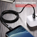 FLOVEME 1m 2A Output 360 Degrees Casual USB to USB-C / Type-C Magnetic Charging Cable, Built-in Blue LED Indicator, for Samsung Galaxy S8 & S8 + / LG G6 / Huawei P10 & P10 Plus / Oneplus 5 and other Smartphones (Red)
