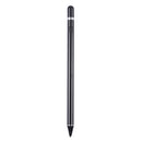 Long Universal Rechargeable Capacitive Touch Screen Stylus Pen with 2.3mm Superfine Metal Nib for iPhone, iPad, Samsung, and Other Capacitive Touch Screen Smartphones or Tablet PC(Black)