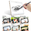 Long Universal Rechargeable Capacitive Touch Screen Stylus Pen with 2.3mm Superfine Metal Nib for iPhone, iPad, Samsung, and Other Capacitive Touch Screen Smartphones or Tablet PC(Black)