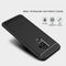 For Galaxy S9+ Brushed Carbon Fiber Texture Soft TPU Anti-skip Protective Cover Back Case(Grey)