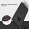 For Galaxy S9+ Brushed Carbon Fiber Texture Soft TPU Anti-skip Protective Cover Back Case(Grey)
