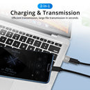 4 PCS USB-C / Type-C Female to USB 3.0 Male Aluminum Alloy Adapter, Support Charging & Transmission Data(Silver)