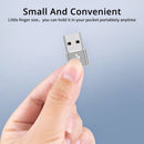 4 PCS USB-C / Type-C Female to USB 3.0 Male Aluminum Alloy Adapter, Support Charging & Transmission Data(Silver)