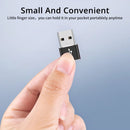 4 PCS USB-C / Type-C Female to USB 2.0 Male Aluminum Alloy Adapter, Support Charging & Transmission(Black)