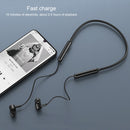 Original Xiaomi Neck-mounted Wire-controlled Bluetooth Earphone Line Free, Supports HD Call / Voice Assistant (Grey)