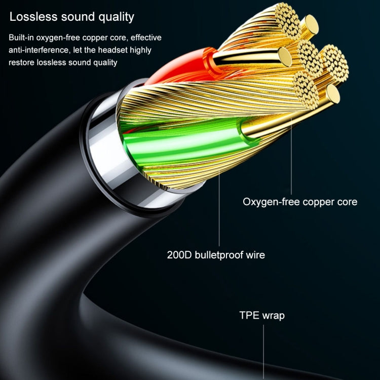 Galante G30 HIFI Sound Quality Metal Tone Tuning In-Ear Wired Earphone (Black)