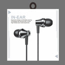 Galante G30 HIFI Sound Quality Metal Tone Tuning In-Ear Wired Earphone (Black)