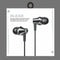 Galante G30 HIFI Sound Quality Metal Tone Tuning In-Ear Wired Earphone (Black)