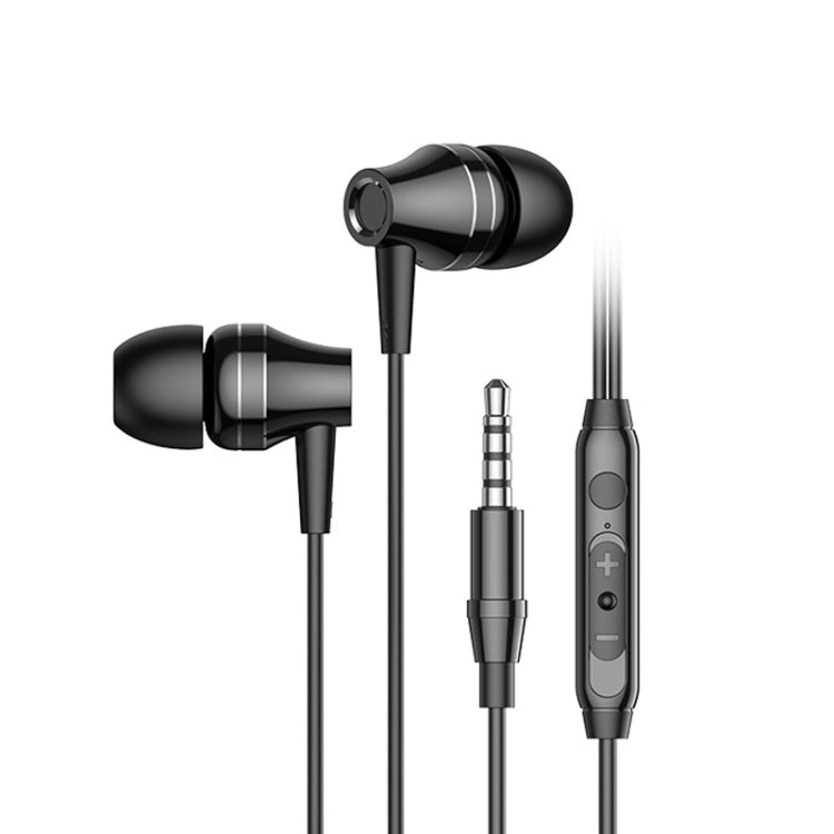 Galante G30 HIFI Sound Quality Metal Tone Tuning In-Ear Wired Earphone (Black)