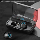 Galante S15 Bluetooth 5.0 True Wireless Bluetooth Earphone with Charging Box (Black)