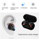 SABBAT X12PRO Mini Bluetooth 5.0 In-Ear Stereo Earphone with Charging Box, For iPad, iPhone, Galaxy, Huawei, Xiaomi, LG, HTC and Other Smart Phones(Flame)