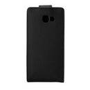 For Galaxy A3 (2017) Vertical Flip Leather Case(Black)