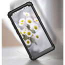 For Galaxy Note 8 Silicone + PC Dropproof Combination Protective Case(Black)