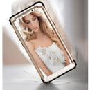 For Galaxy Note 8 Silicone + PC Dropproof Combination Protective Case(Gold)