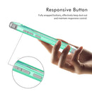 For Galaxy Note 8 Silicone + PC Dropproof Combination Protective Case(Mint Green)