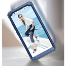 For Galaxy Note 8 Silicone + PC Dropproof Combination Protective Case(navy)