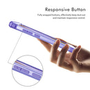 For Galaxy Note 8 Silicone + PC Dropproof Combination Protective Case(Purple)