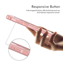 For Galaxy Note 8 Silicone + PC Dropproof Combination Protective Case(Rose Gold)