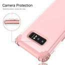 For Galaxy Note 8 Silicone + PC Dropproof Combination Protective Case(Rose Gold)