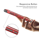 For Galaxy Note 8 Silicone + PC Dropproof Combination Protective Case(Red)