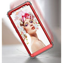 For Galaxy Note 8 Silicone + PC Dropproof Combination Protective Case(Red)