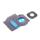 10 PCS Camera Lens Cover for Galaxy S8+ / G955(Grey)