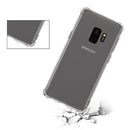 Shockproof TPU Protective Case for Galaxy S9 (Transparent)