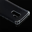 Shockproof TPU Protective Case for Galaxy S9 Plus(Transparent)