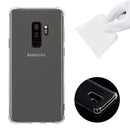 Shockproof TPU Protective Case for Galaxy S9 Plus(Transparent)