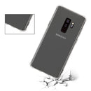 Shockproof TPU Protective Case for Galaxy S9 Plus(Transparent)