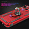 Armor Shockproof TPU + PC Protective Case for Galaxy A30, with 360 Degree Rotation Holder (Silver)