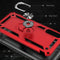 Armor Shockproof TPU + PC Protective Case for Galaxy A70, with 360 Degree Rotation Holder (Black)