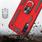 Armor Shockproof TPU + PC Protective Case for Galaxy A70, with 360 Degree Rotation Holder (Rose Gold)