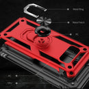 Armor Shockproof TPU + PC Protective Case for Galaxy S8 Plus, with 360 Degree Rotation Holder(Gold)