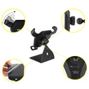 N5-2 9V 1.1A QI Standard Head Shape Removable Glue Holder Car Air Outlet Vent Fast Wireless Charger