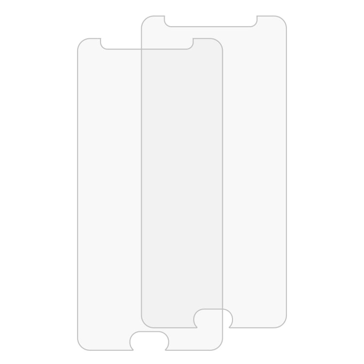 2 PCS For Galaxy J7 Prime 0.26mm 9H Surface Hardness 2.5D Explosion-proof Tempered Glass Screen Film