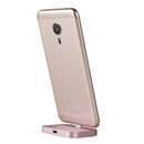 USB-C / Type-C Aluminum Alloy Desktop Station Dock Charger(Pink)
