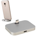 USB-C / Type-C Aluminum Alloy Desktop Station Dock Charger(Grey)