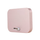 Micro USB Aluminum Alloy Desktop Station Dock Charger, For Samsung, HTC, LG, Sony, Huawei, Lenovo and other Smartphones(Pink)