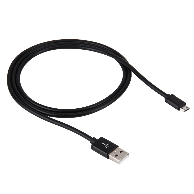 1M 3A Micro USB to USB Data Sync Charging Cable, For Samsung, HTC, Sony, Huawei, Xiaomi, Meizu and other Android Devices with Micro USB Port, Diameter: 4 cm(Black)
