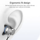 USB-C / Type-C Interface In Ear Wired Mega Bass Earphone with Mic (Silver)